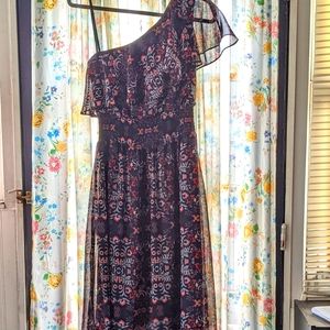 One-shoulder, Chiffon Vince camuto dress